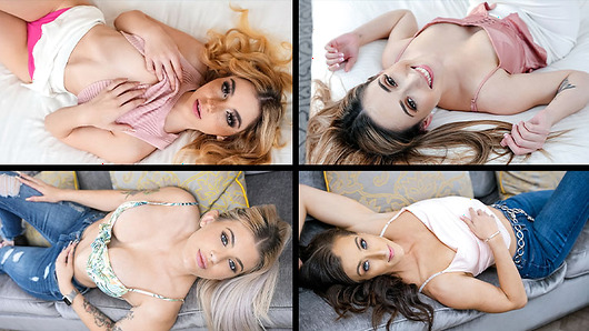 Jerk off to this compilation of the absolute hottest new starlets featuring Scarlett Hampton, Lily Lou, Vivian Fox, Brookie Blair, Crystal Chase, Demi Hawks and many more! TeamSkeet video starring Penelope Kay, Dixie Jewel, Vivian Fox and Brookie Blair.