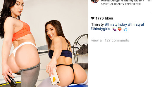 Are you thirsty? Abella Danger and Mandy Muse are, and they want you to be a part of their 